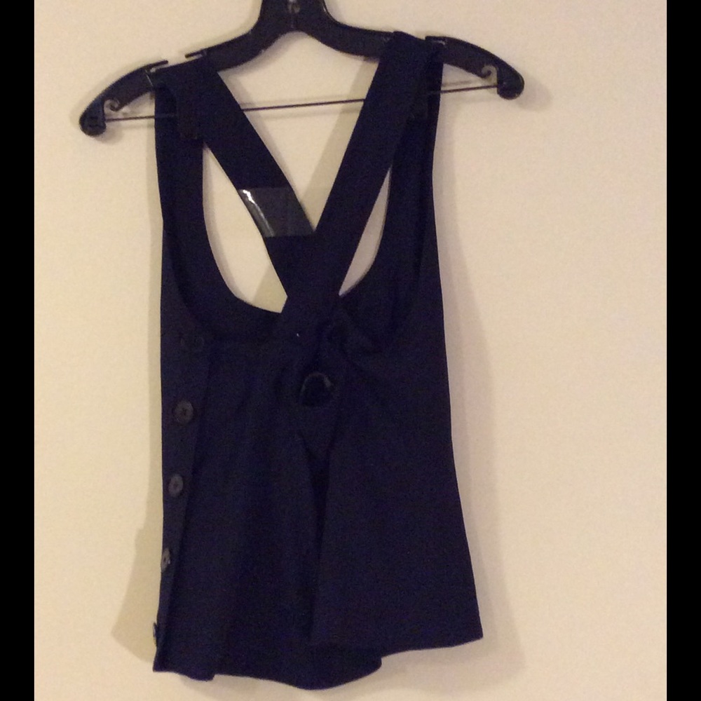 NWOT Ralph Lauren Black Label Crisscross Tank - Picture 3 of 6